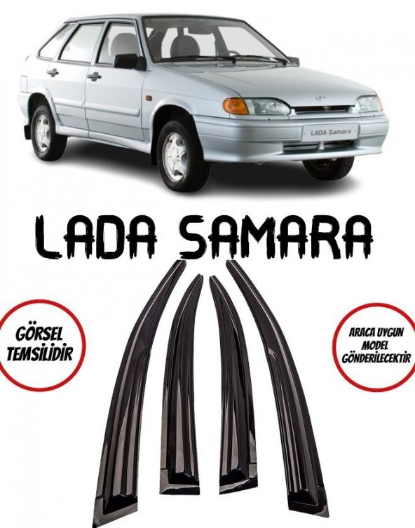 Lada Samara Cam Rüzgarlığı 4lü ürün görseli 1