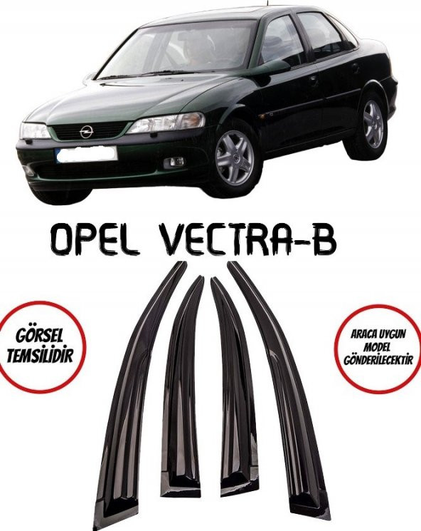 Opel Vectra B Cam Rüzgarlığı 4lü ürün görseli 1