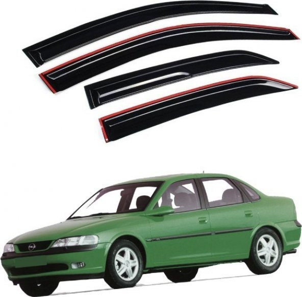 Opel Vectra B Cam Rüzgarlığı 4lü - Resim 4