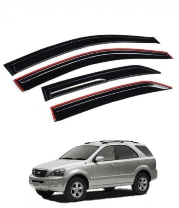 Kia Sorento Cam Rüzgarlığı 4lü 2002-2010 Arası ürün görseli 1