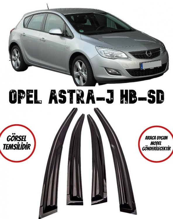 Opel Astra J Cam Rüzgarlığı 4lü ürün görseli 1