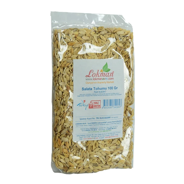 Salata Tohumu Doğal 100 Gr Paket - Resim 3