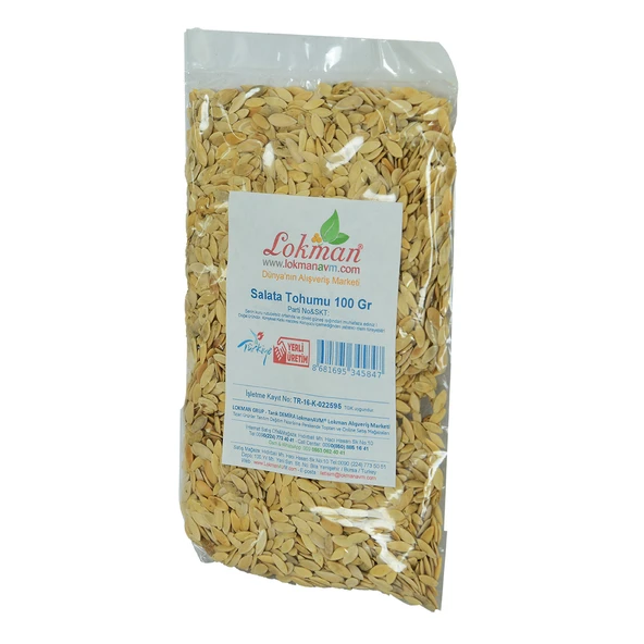 Salata Tohumu Doğal 100 Gr Paket - Resim 4