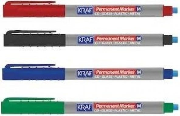 Kraf Asetat Kalemi Silgili 4 Renk 260M ürün görseli 1