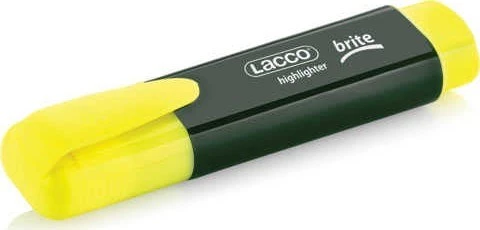 Lacco Brite Fosforlu Kalem Sarı 10lu Ücretsiz Kargo ürün görseli 1