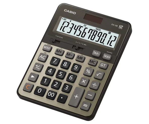 Casio DS-2B Masaüstü 12 Hane Hesap Makinesi ürün görseli 1