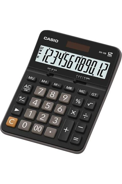 Casio DX-12B Masa Tipi 12 Hane Hesap Makinesi ürün görseli 1