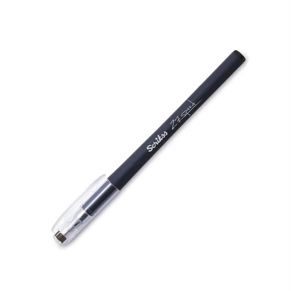 Scrikss Speed Gel Tükenmez Kalem 0.7 mm Z7 Siyah ürün görseli 1