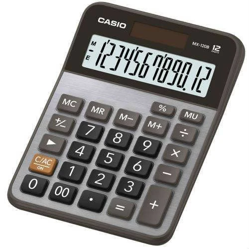 Casio MX-120B Masüstü 12 Hane Hesap Makinesi ürün görseli 1