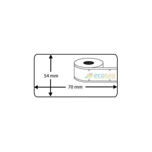 Dymo Muadil 99015 70X54 MM Disket Etiketi 320 Adet Lw-450 ürün görseli 1