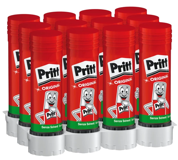 Pritt Stick Yapıştırıcı 22 Gr orta Boy 12 Adet Ücretsiz Kargo ürün görseli 1
