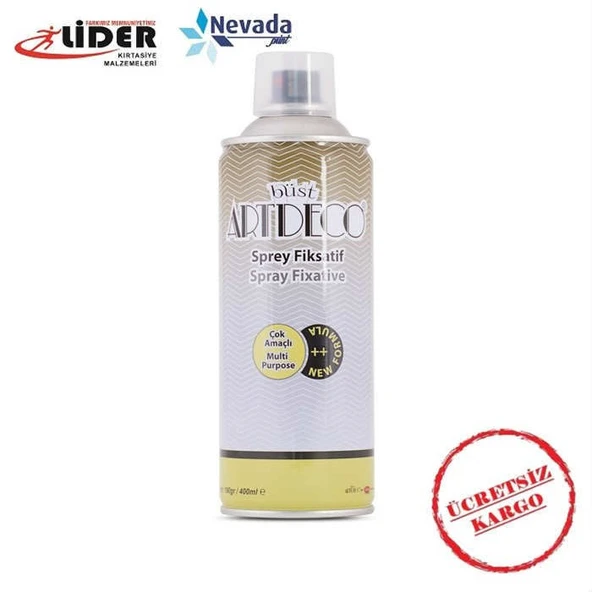 ARTDECO BÜST PARLAK SPREY VERNİK 400 ML ürün görseli 1