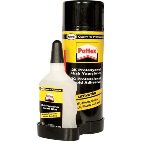 PATTEX YAPIŞTIRICI HIZLI 2K 400ML+100ML ÜCRETSİZ KARGO ürün görseli 1