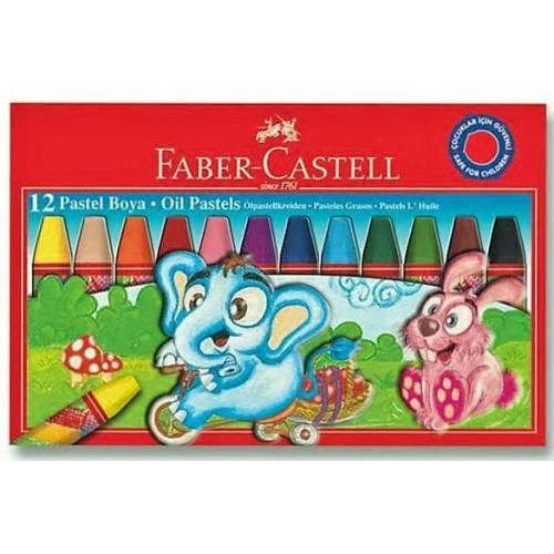 Faber Castell Pastel Boya 12 li Karton Kutu ürün görseli 1
