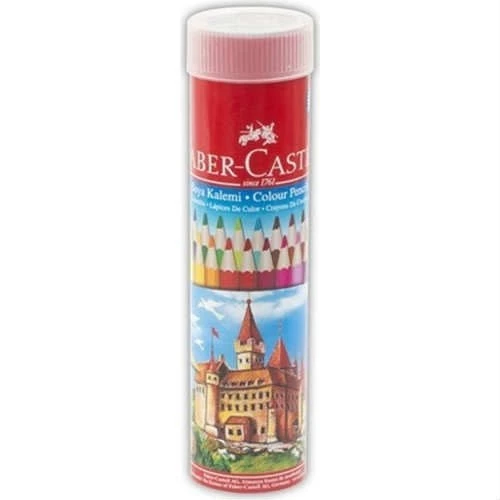 Faber Castell Kuru Boya 12 Renk Metal Tüp 5173 116512 ürün görseli 1