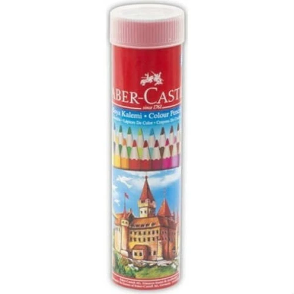 Faber Castell Kuru Boya 24 Renk Metal Tüp 5173 116524 ürün görseli 1