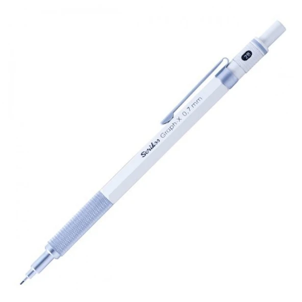 Scrikss Graph x Versatil Kalem Metal 0.7 MM Beyaz ürün görseli 1