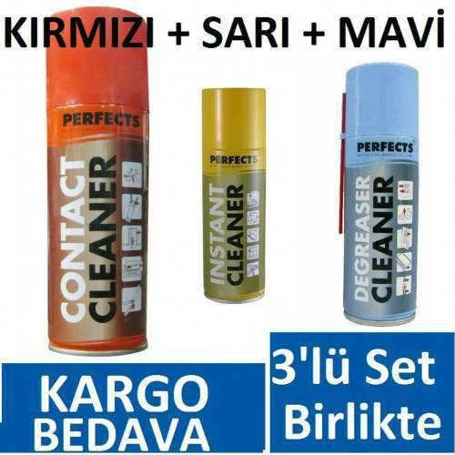 Perfect Kontak Spreyi 3Lü Set ürün görseli 1