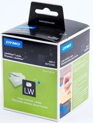 Dymo Lw Geniş Adres Etiketi- Paket 89X36MM ürün görseli 1