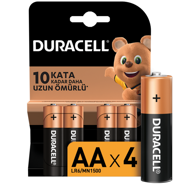 Duracell Lr6/Mn1500 Aa Kalem Pil 4Lü ürün görseli 1