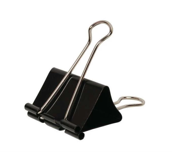 KRAF KAĞIT KISKACI BINDER CLIPS 32 MM 432G 12Lİ ÜCRETSİZ KARGO ürün görseli 1