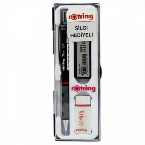 ROTRİNG Tikky 0.7 Kalem + Uç + Silgi Set ÜCRETSİZ KARGO ürün görseli 1