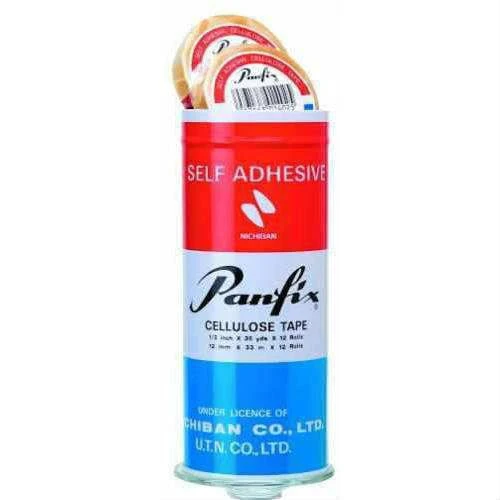 PANFİX SELOFAN BANT 12MM X 33M (1 KUTU 12 ADET) ÜCRETSİZ KARGO ürün görseli 1