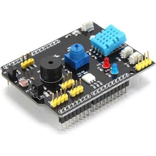 Arduino Sensor Shield 9 in 1  Çok Fonksiyonlu Sensör Kartı ürün görseli 1