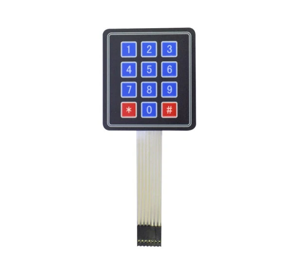 3X4 Membran Tuş Takımı - Keypad ürün görseli 1