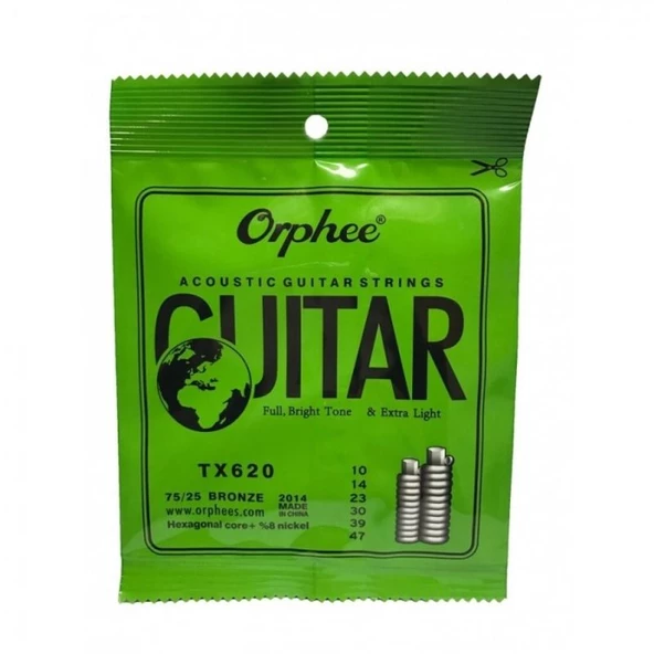 Orphee TX620 Akustik Gitar Teli - Resim 2