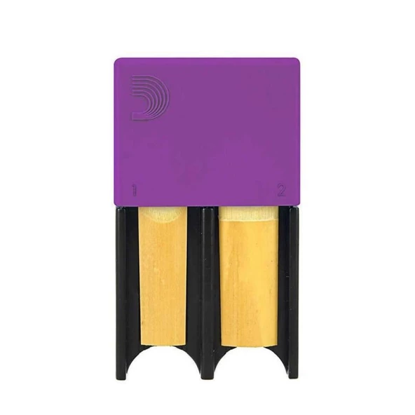 D\'Addario Sib Klarnet  Soprano ve Alto Saksafon Kamışı Kutusu - Mor ürün görseli 1