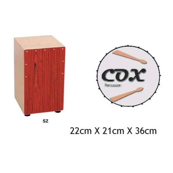 Cox CAJ123-SZ Mini Cajon - Resim 2