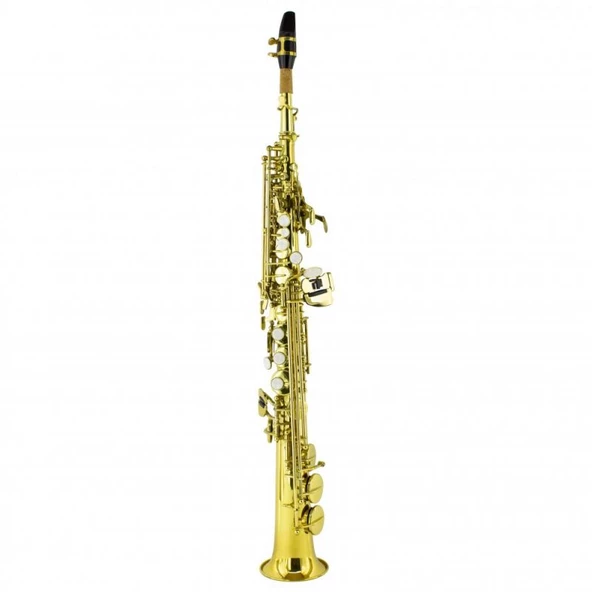 Fox YSA-7318L Soprano Saksafon (Gold Lacquer) ürün görseli 1