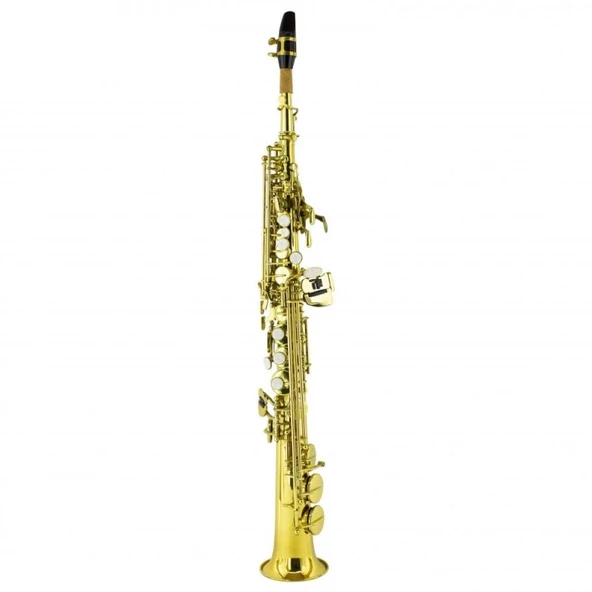 Fox YSA-7318L Soprano Saksafon (Gold Lacquer) - Resim 2