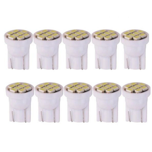 2 ADET Süper Güçlü Mini T10 Led 8 Ledli 12 Volt Mini T10 Led ürün görseli 1