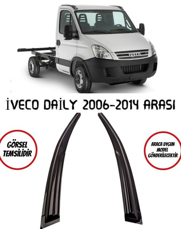 İveco Daily Cam Rüzgarlığı 2li Takım 2006 - 2014 ürün görseli 1