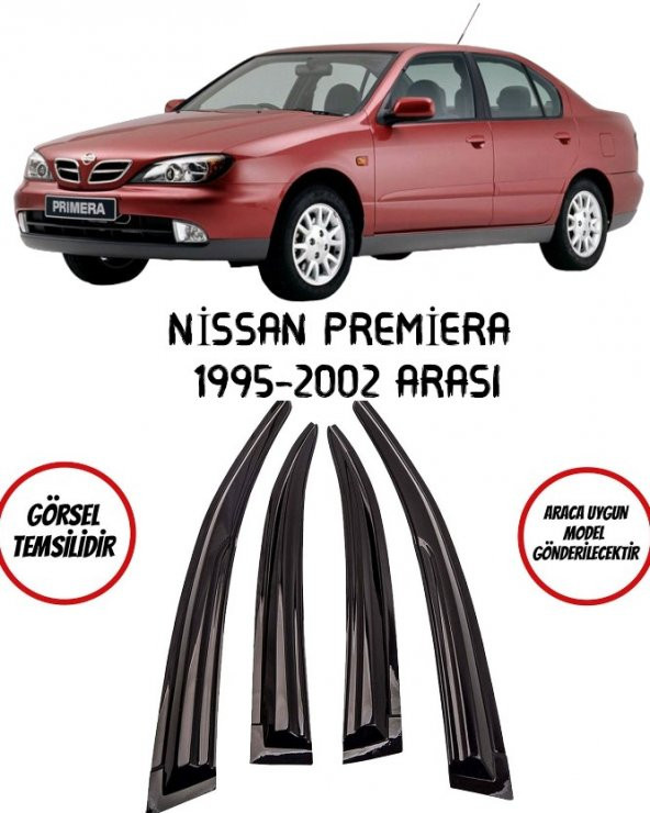 Nissan Primera Cam Rüzgarlığı 4lü 1995-2002 Arası ürün görseli 1