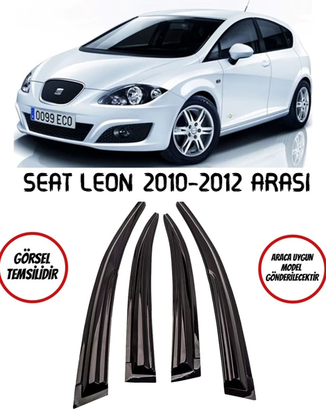 Seat Leon Cam Rüzgarlığı 4lü 2005-2012 Arası ürün görseli 1