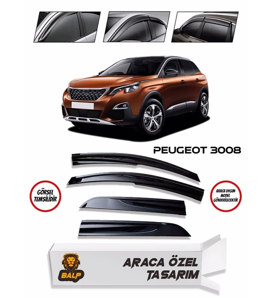 Peugeot 3008 Cam Rüzgarlığı 2016-2020 Arası ürün görseli 1