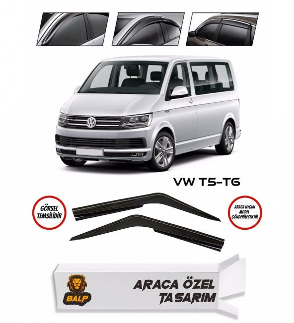 Volkswagen Transporter T5 2003 ve Sonrası Cam Rüzgarlığı 2li ürün görseli 1
