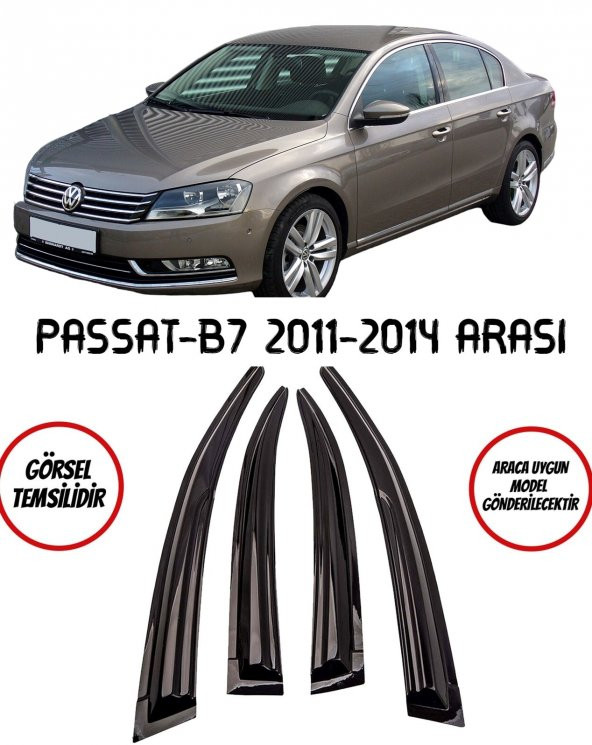 Volkswagen Passat B7 Cam Rüzgarlığı 2011-2014 Arası ürün görseli 1