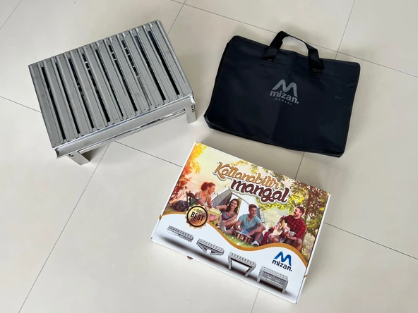 MİZAN ÇANTALI KROM KATLANABİLİR MANGAL ürün görseli 1