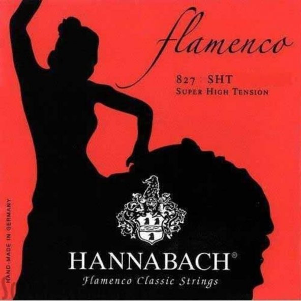 Hannabach 827 SHT Flamenko Gitar Teli (Alt 3lü Set) ürün görseli 1