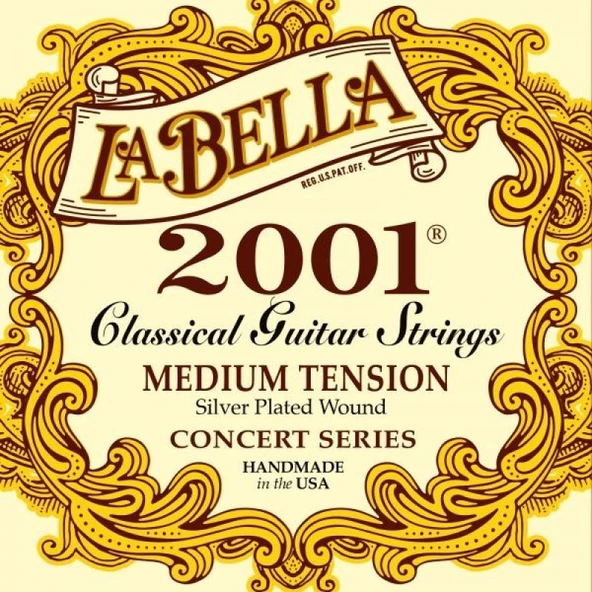 La Bella 2001MD Klasik Gitar Teli - Resim 3
