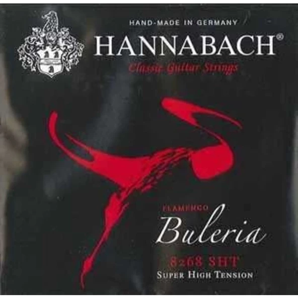Hannabach 8268 SHT Flamenko Gitar Teli (Alt 3lü Set) ürün görseli 1