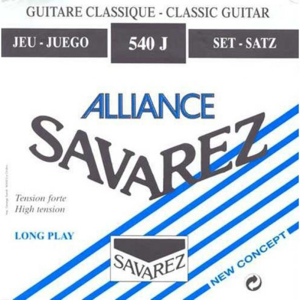 Savarez Alliance/Ht Blue Forte Tansiyon Klasik Gitar Teli ürün görseli 1