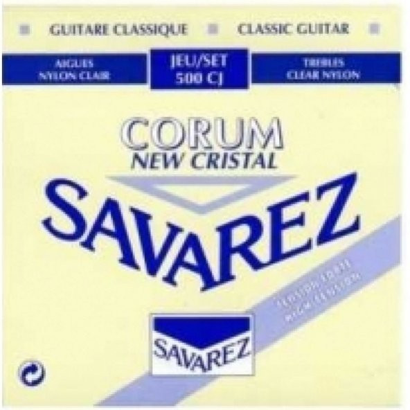 Savarez 500CJ Corum Crystal Blue Forte Klasik Gitar Tel Seti ürün görseli 1