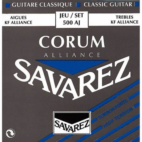 Savarez 500AJ Alliance Corum Blue Klasik Gitar Teli ürün görseli 1