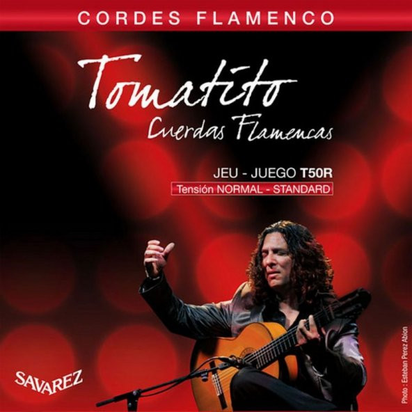 Savarez T50R Tomatito Normal Tension Flamenco Gitar Teli ürün görseli 1