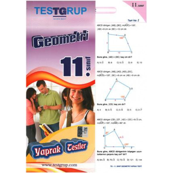 11.Sınıf geometri Yaprak test Testgrup ürün görseli 1